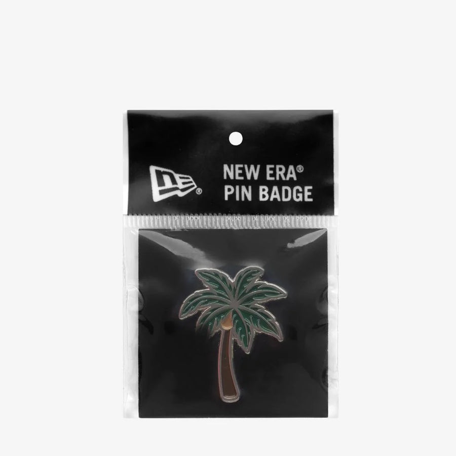 New Era Palm Tree Silver Cap Pin