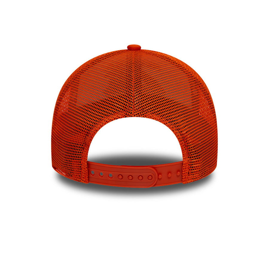 New Era Food Trucker White/Orange Cap