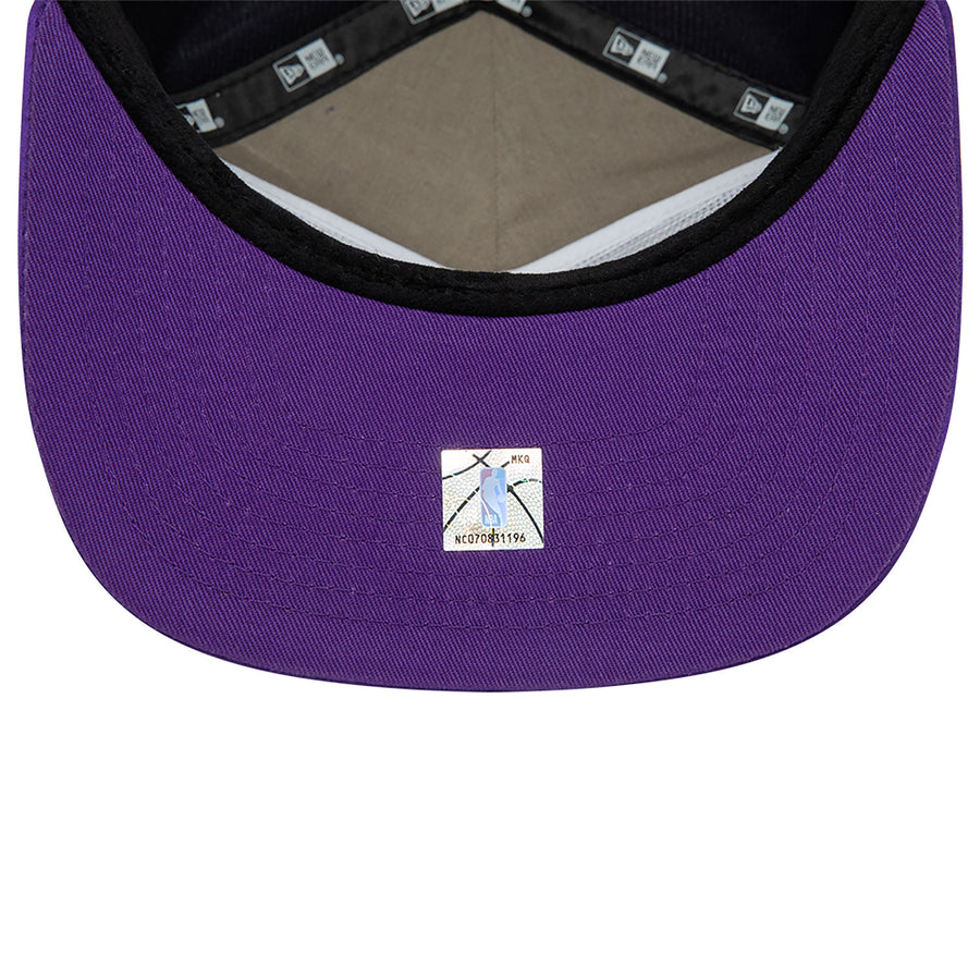 Los Angeles Lakers Golfer NBA Patch Retro Purple Cap