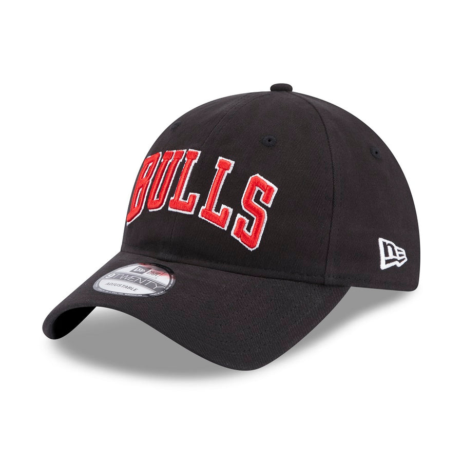 Chicago Bulls 9TWENTY Team Script Black Cap