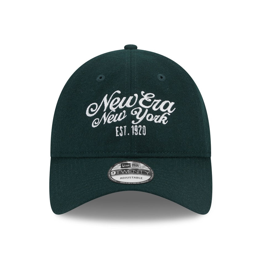New Era 9TWENTY Melton Green Cap