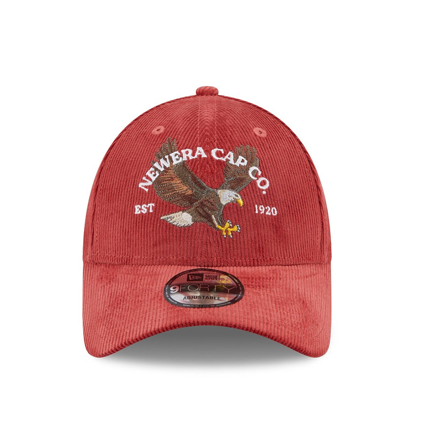 New Era 9FORTY Cord Red Cap