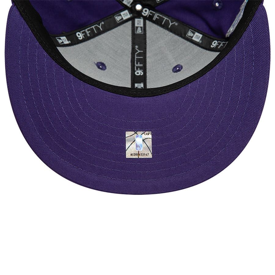 Charlotte Hornets 9FIFTY NBA Patch Purple Cap