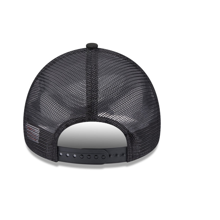 New Era  Trucker License Plate Black Cap