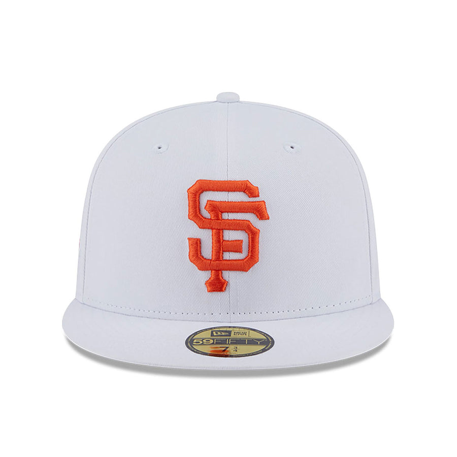 San Francisco Giants 59FIFTY Team Side Patch White Cap