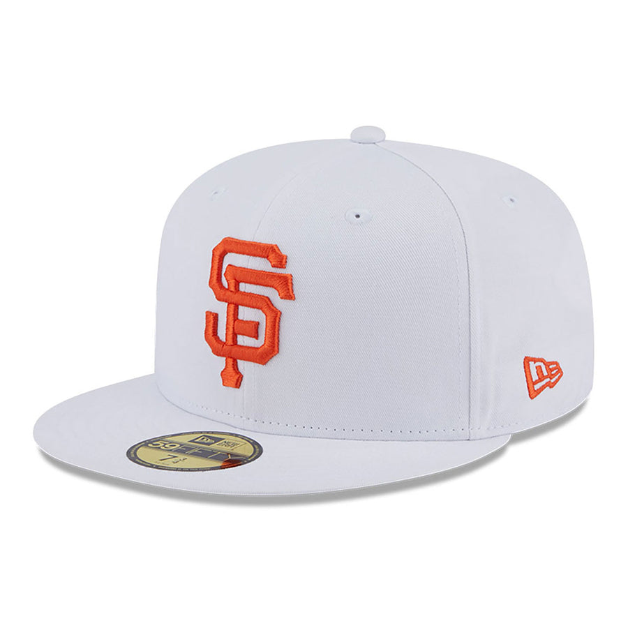 San Francisco Giants 59FIFTY Team Side Patch White Cap