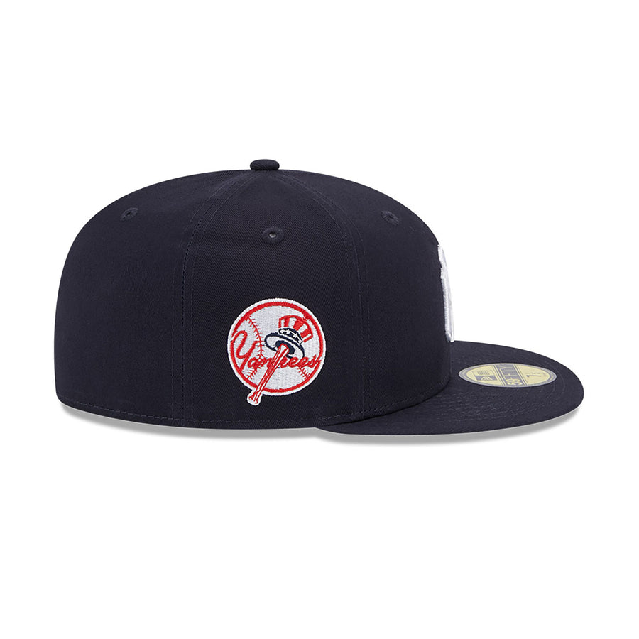 New York Yankees 59FIFTY Team Side Patch Navy Cap
