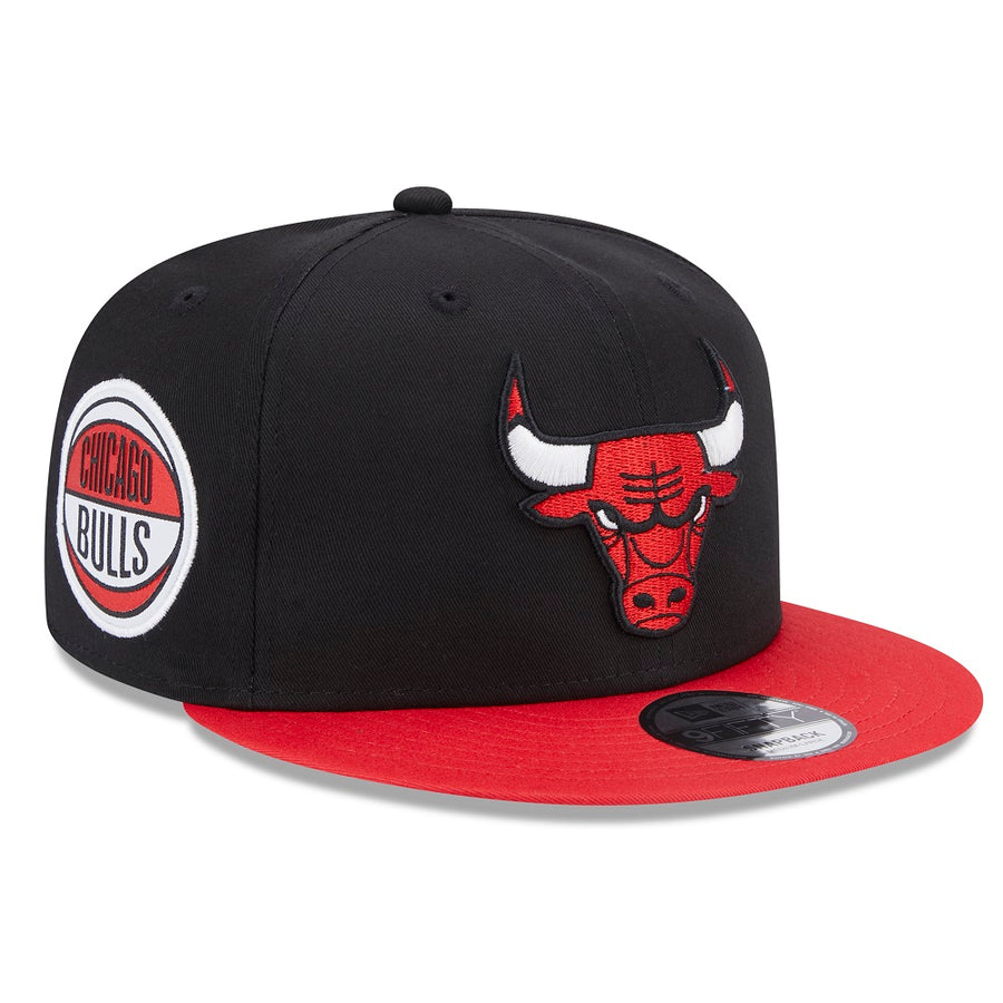 Chicago Bulls 9FIFTY Contrast Side Patch Black/Red Cap