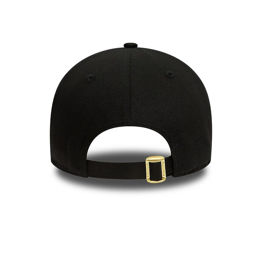 Chicago Bulls 9FORTY Metallic Badge Black Cap