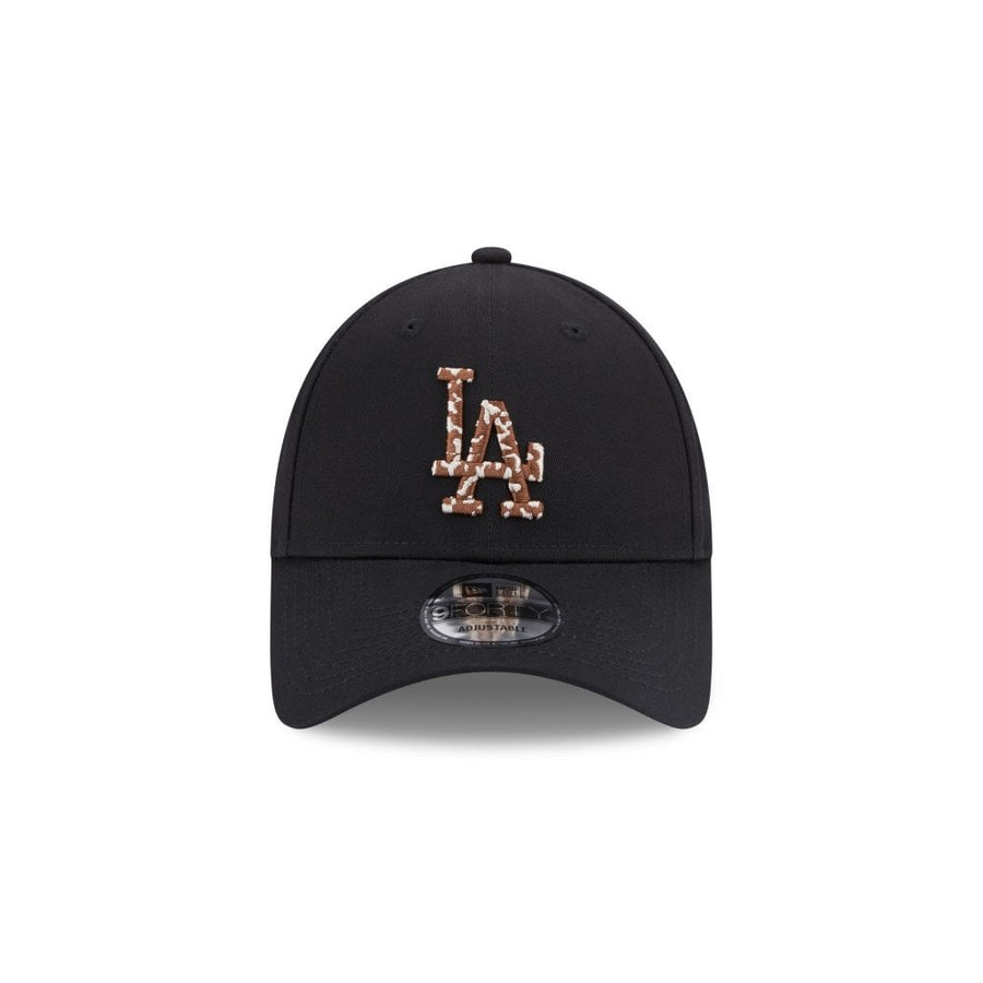 Los Angeles Dodgers Seasonal Infill 9FORTY Black Cap
