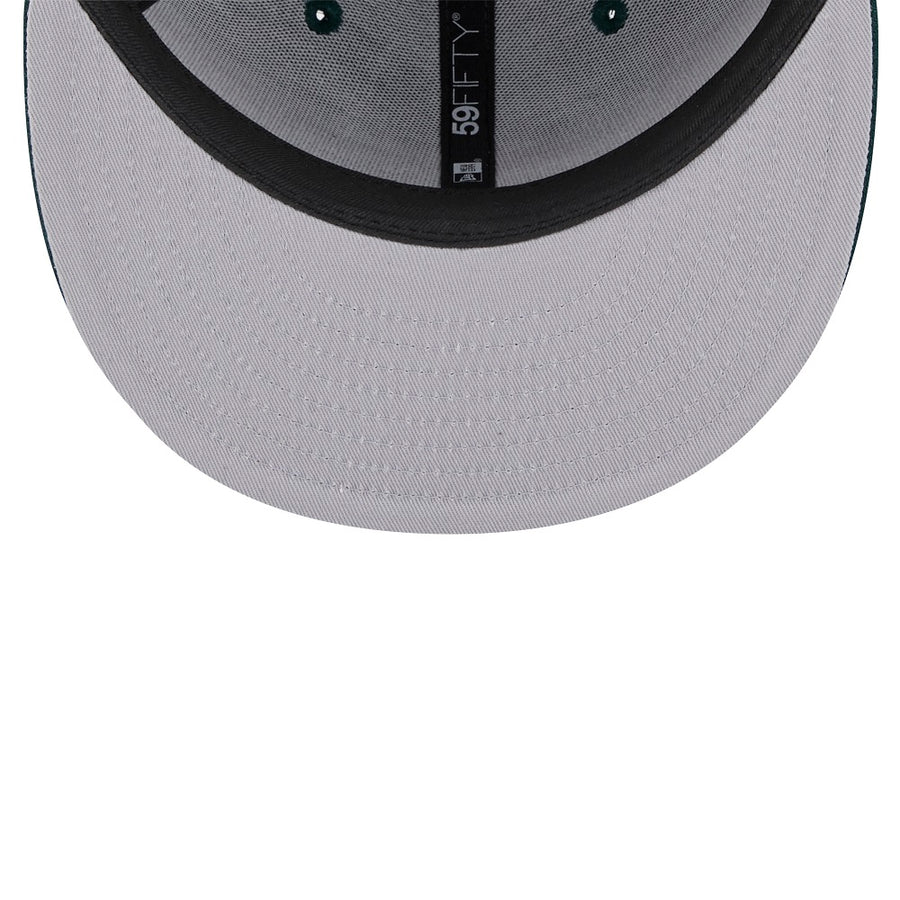 Oakland Athletics 59FIFTY MLB Reverse Logo Green Cap