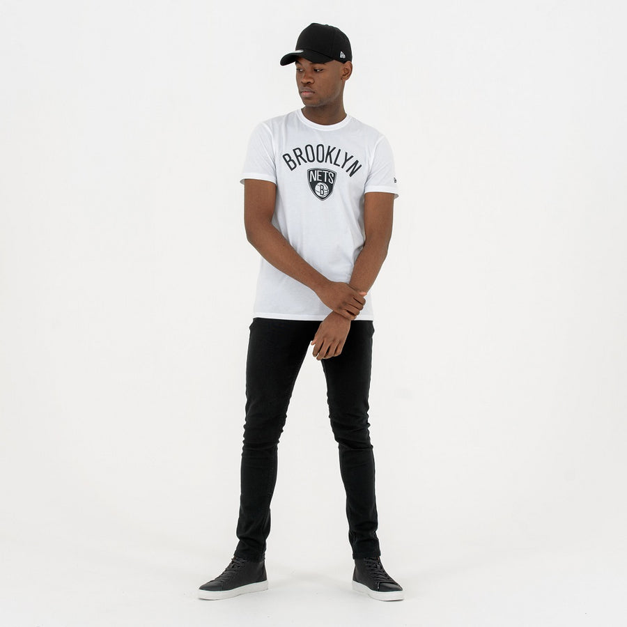 Brooklyn Nets NBA Regular White Tee