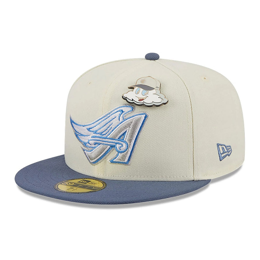 Anaheim Angels 59FIFTY The Elements White/Grey Cap