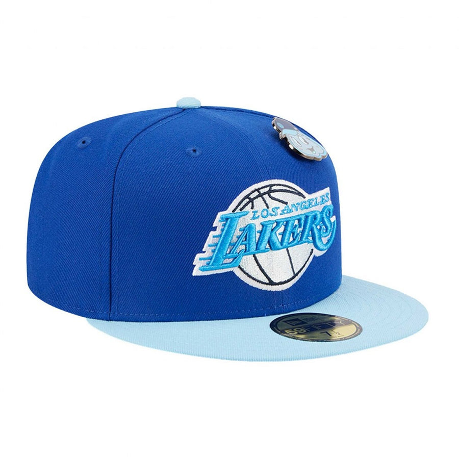 Los Angeles Lakers 59FIFTY The Elements Blue Cap