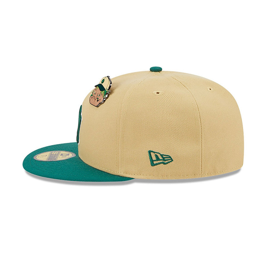 New York Yankees 59FIFTY The Elements Gold/Green Cap