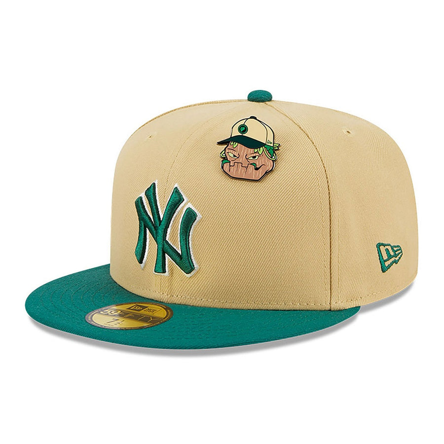 New York Yankees 59FIFTY The Elements Gold/Green Cap