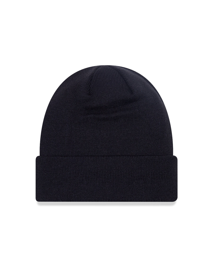 New York Yankees Womens Floral Cuff Black Beanie