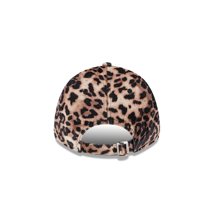 New York Yankees 9FORTY Womens Leopard Velour Brown Cap
