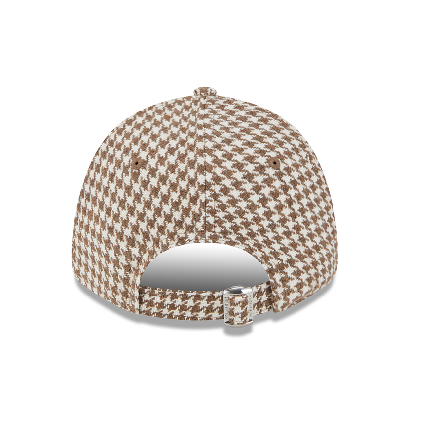 New York Yankees 9FORTY Womens Houndstooth Brown Cap
