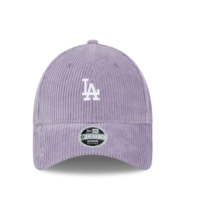 Los Angeles Dodgers 9FORTY Womens Cord Purple Cap
