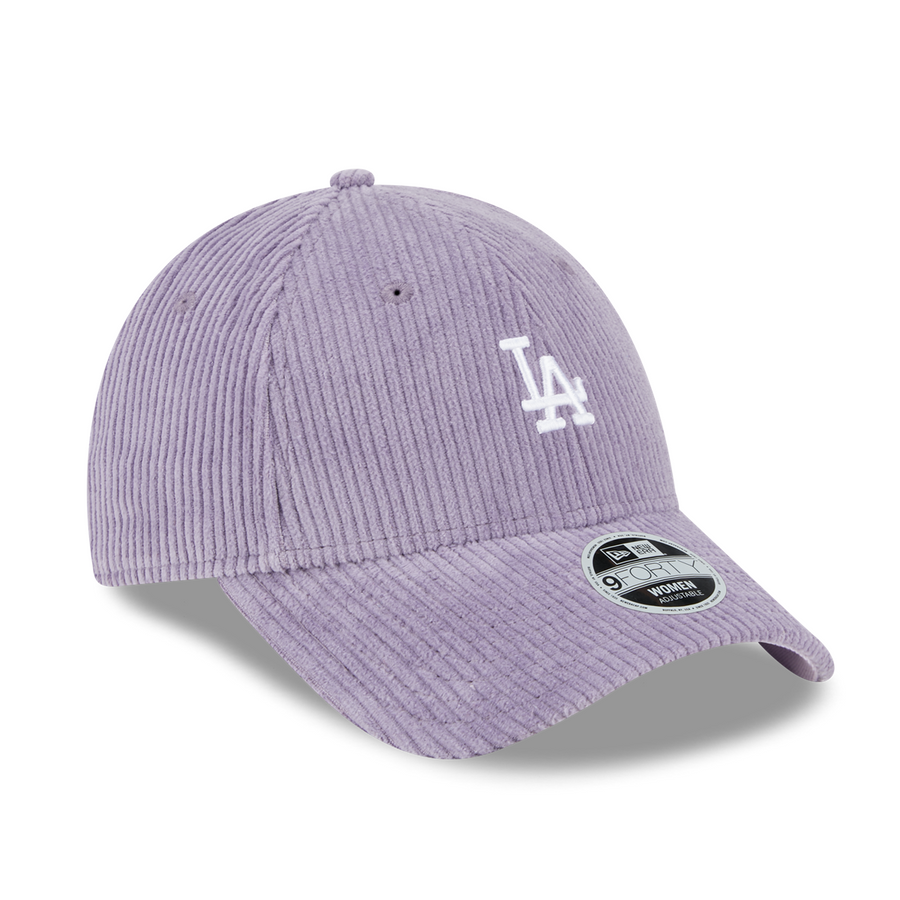 Los Angeles Dodgers 9FORTY Womens Cord Purple Cap