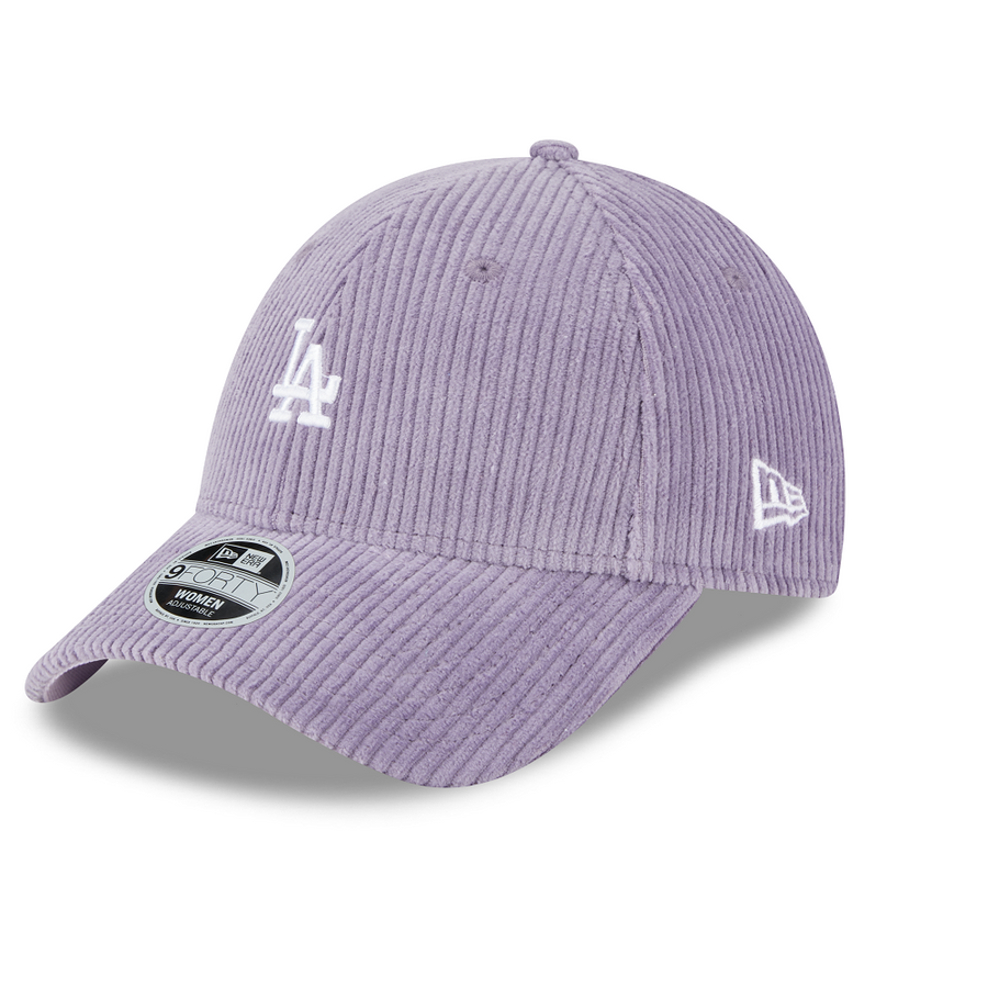 Los Angeles Dodgers 9FORTY Womens Cord Purple Cap