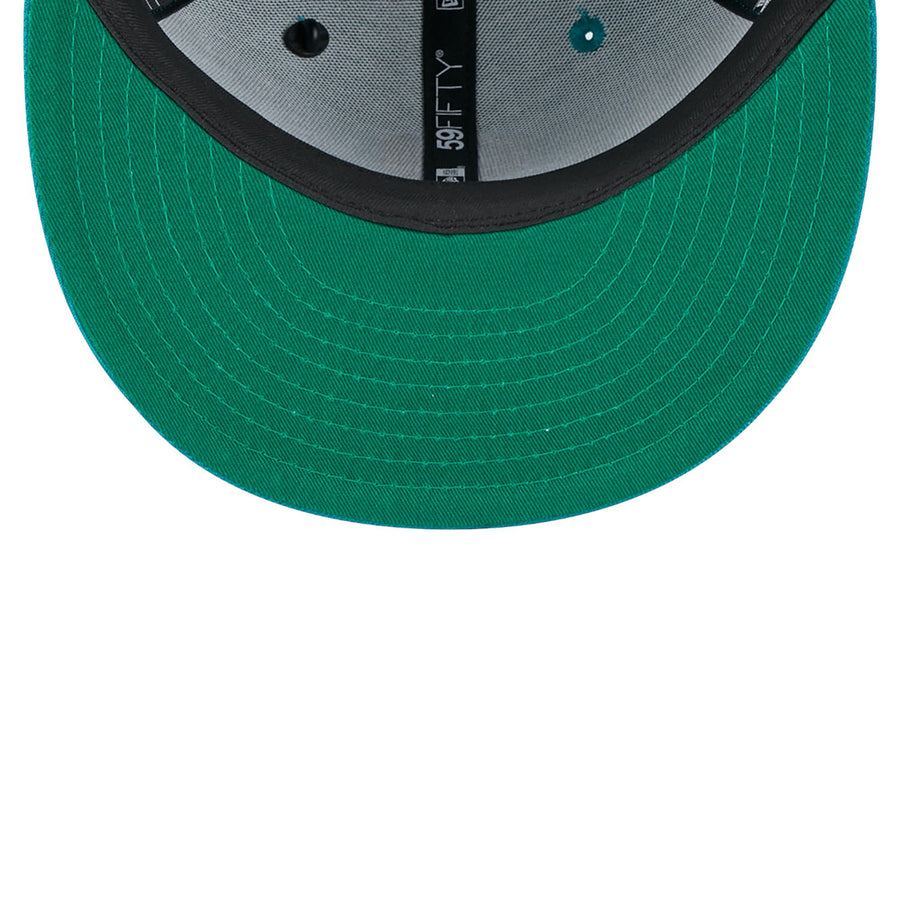 Seattle Mariners 59FIFTY MLB Cooperstown Pin Pack Teal Cap