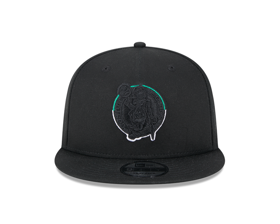 Boston Celtics 9FIFTY Split Logo Black Cap