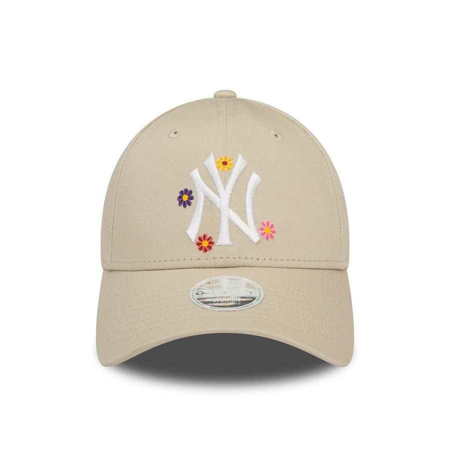 New York Yankees 9FORTY Womens Flower Stone Cap