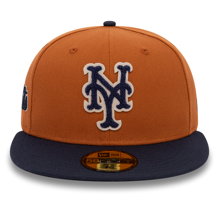 New York Mets 59FIFTY Boucle Brown Cap