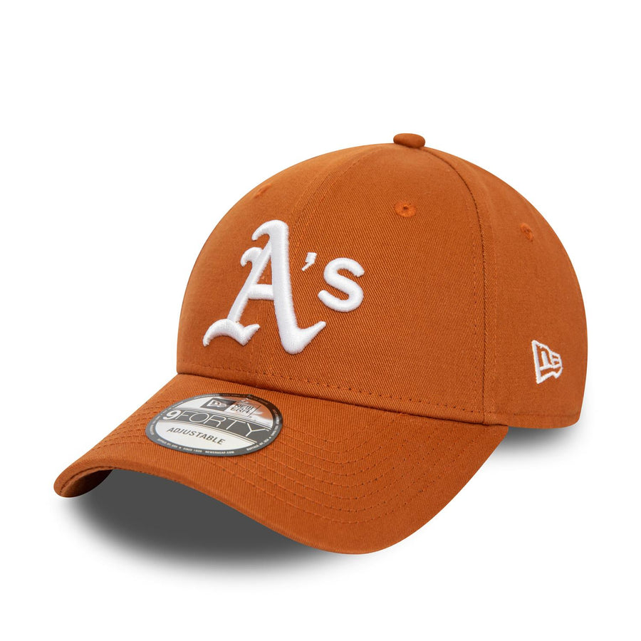 Oakland Athletics 9FORTY Side Patch Brown Cap