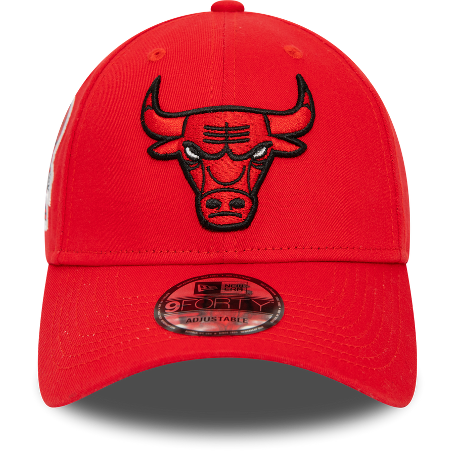 Chicago Bulls 9FORTY Side Patch Red Cap