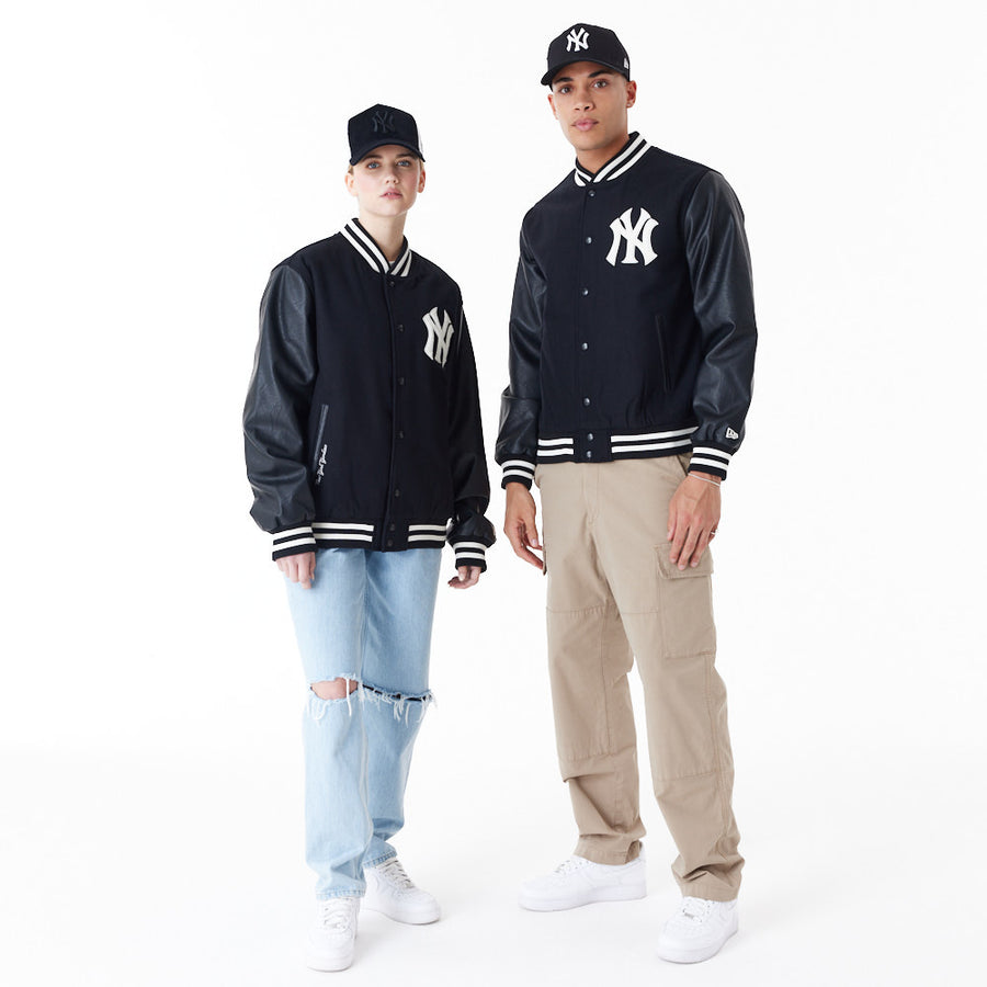 New York Yankees Varsity World Series Black Jacket