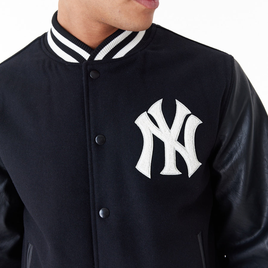 New York Yankees Varsity World Series Black Jacket