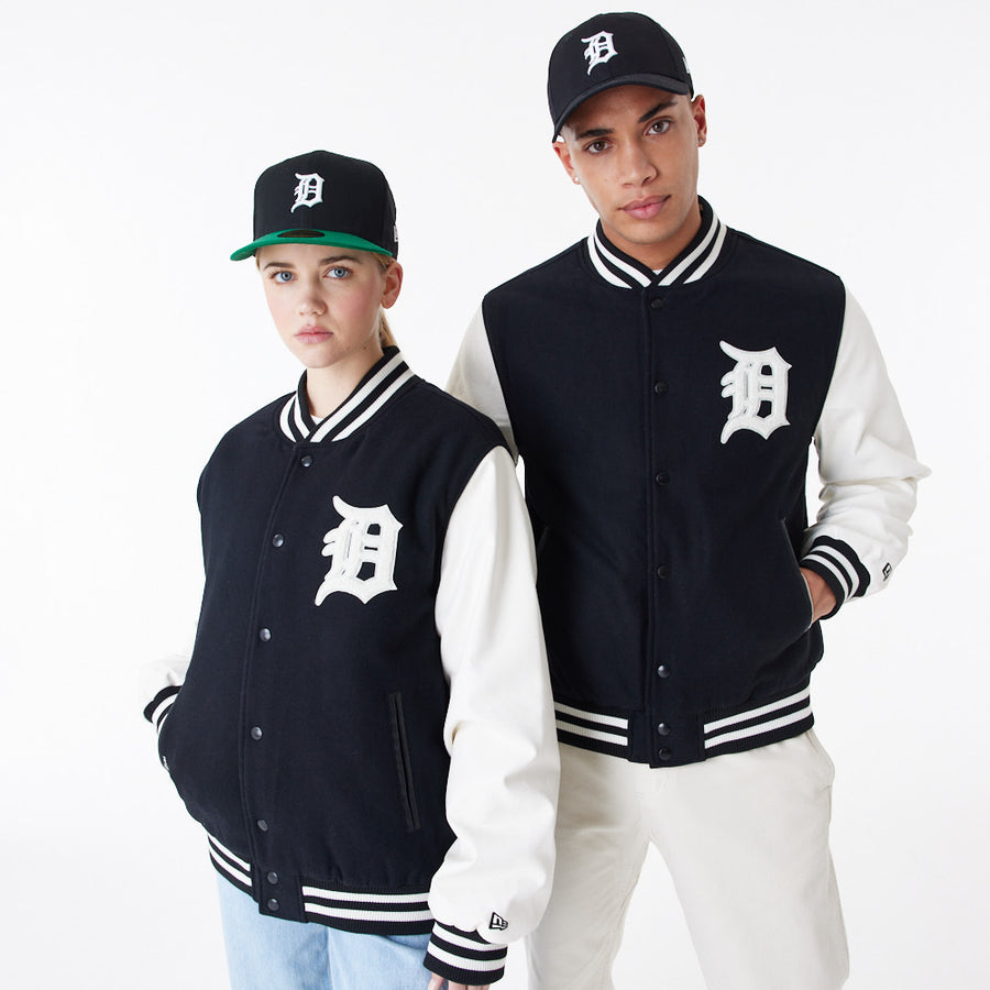 Detroit Tigers Varsity World Series Black Jacket