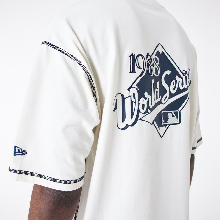 Los Angeles Dodgers MLB World Series White Tee