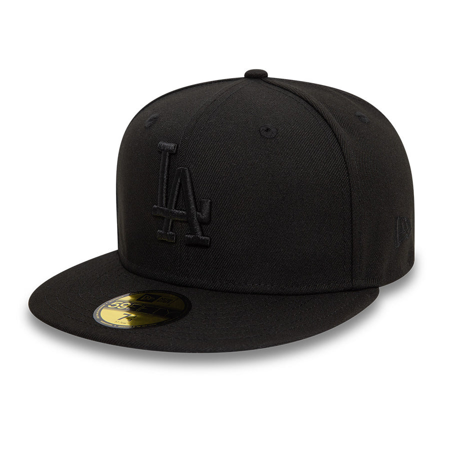 Los Angeles Dodgers 59FIFTY League Essential Black Cap