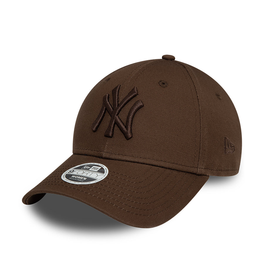 New York Yankees 9FORTY Womens League Essential Brown Cap