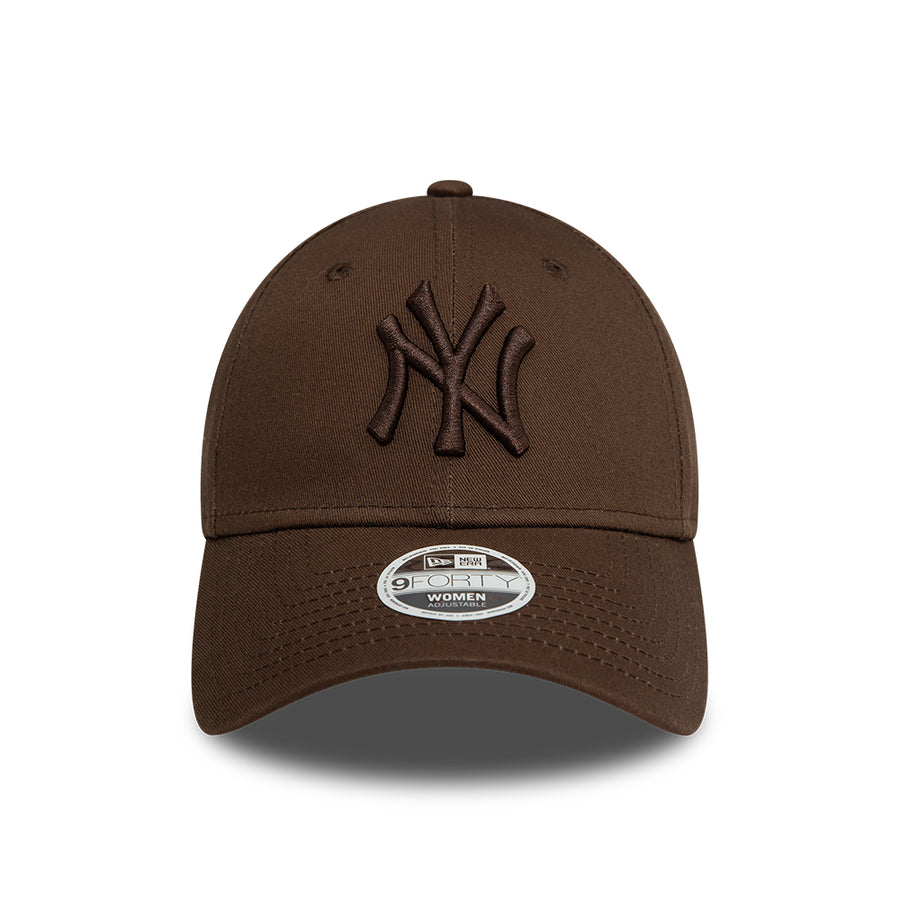 New York Yankees 9FORTY Womens League Essential Brown Cap