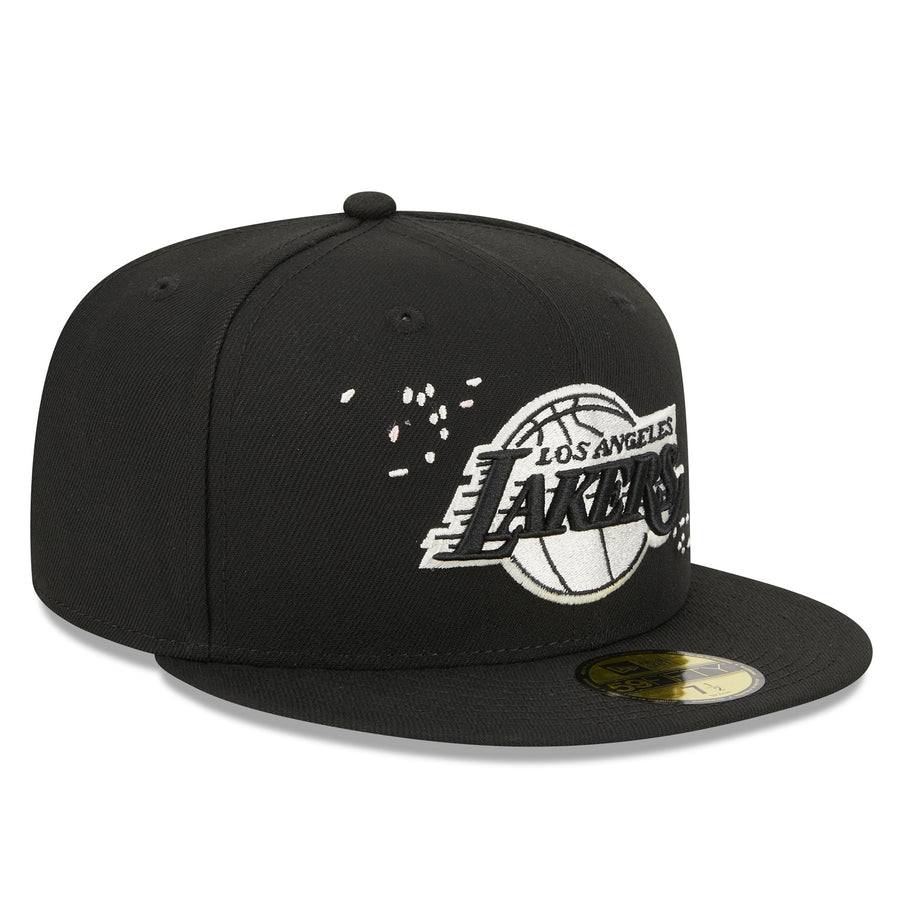 Los Angeles Lakers 59FIFTY Cherry Blossom Black Cap