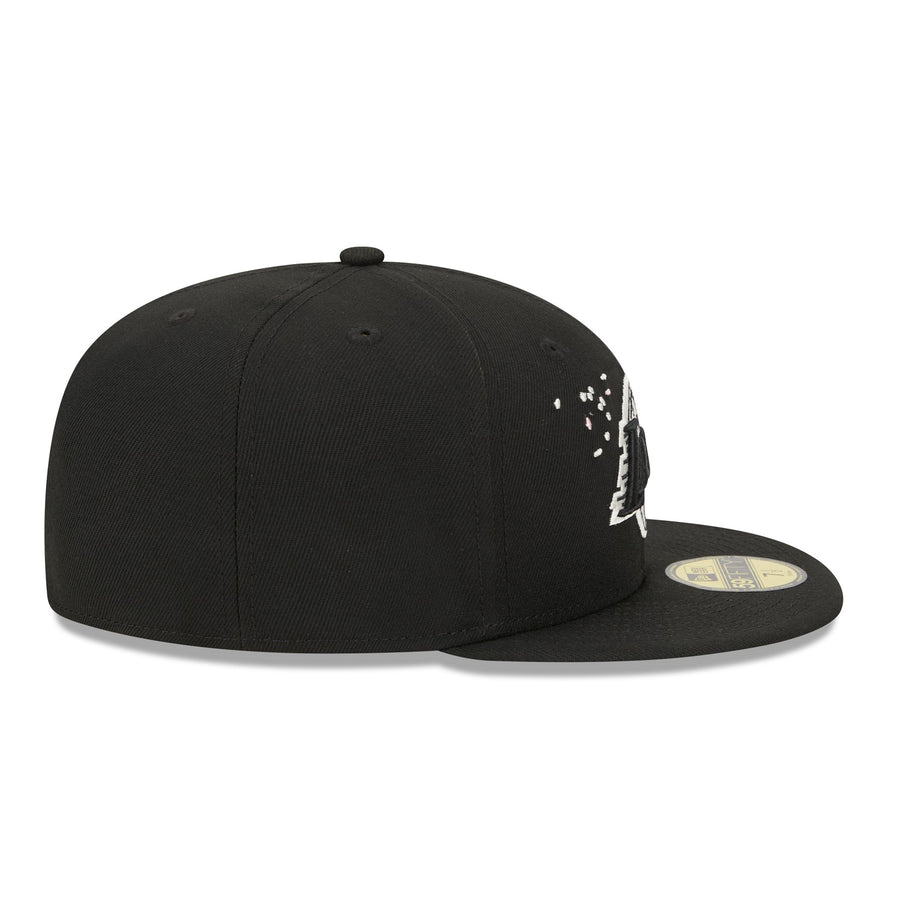 Los Angeles Lakers 59FIFTY Cherry Blossom Black Cap