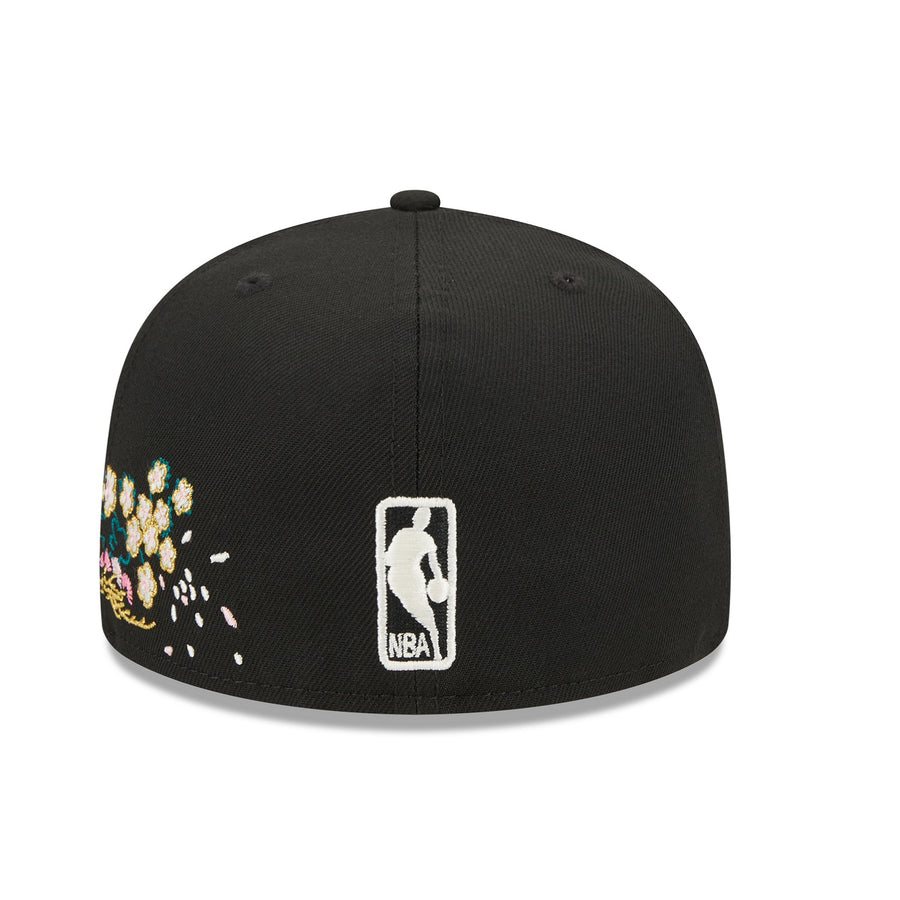 Los Angeles Lakers 59FIFTY Cherry Blossom Black Cap