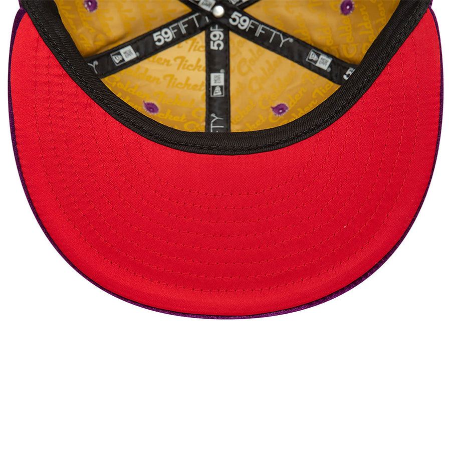 Willy Wonka And The Chocolate Factory 59FIFTY Velvet Purple Cap