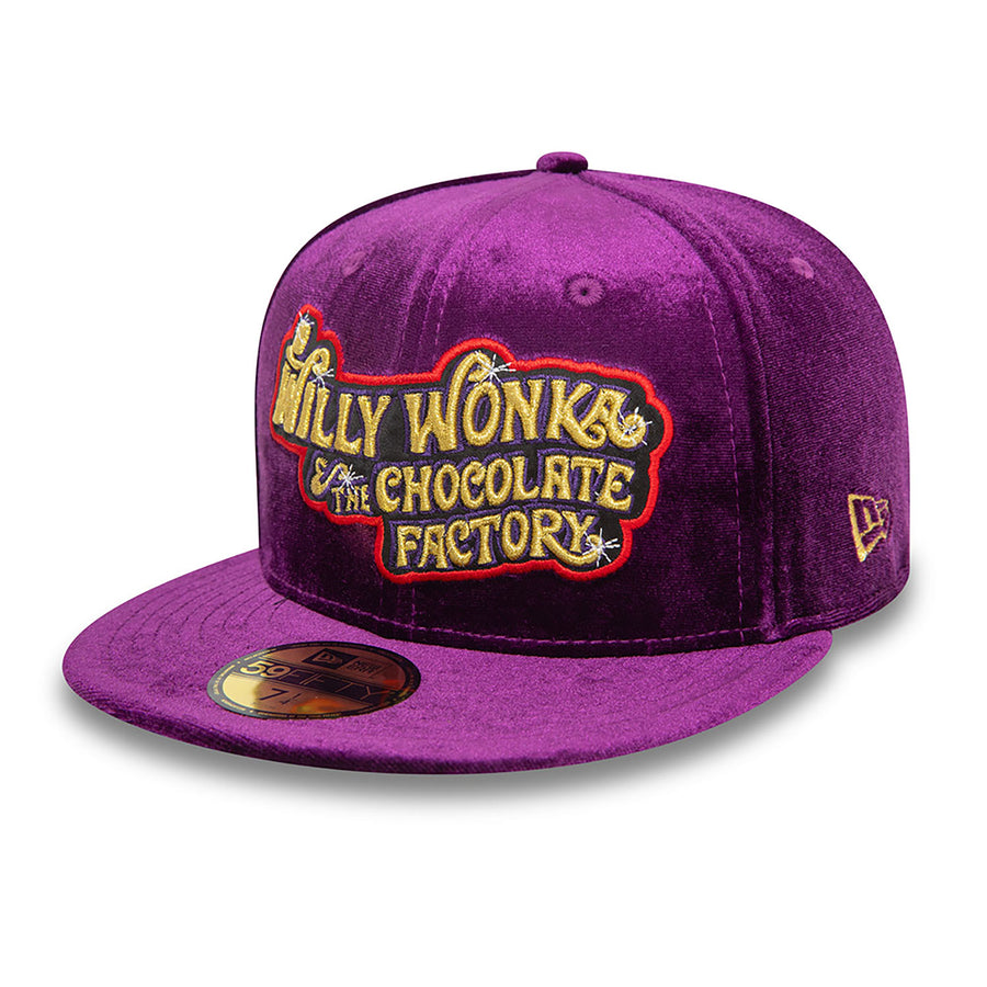 Willy Wonka And The Chocolate Factory 59FIFTY Velvet Purple Cap