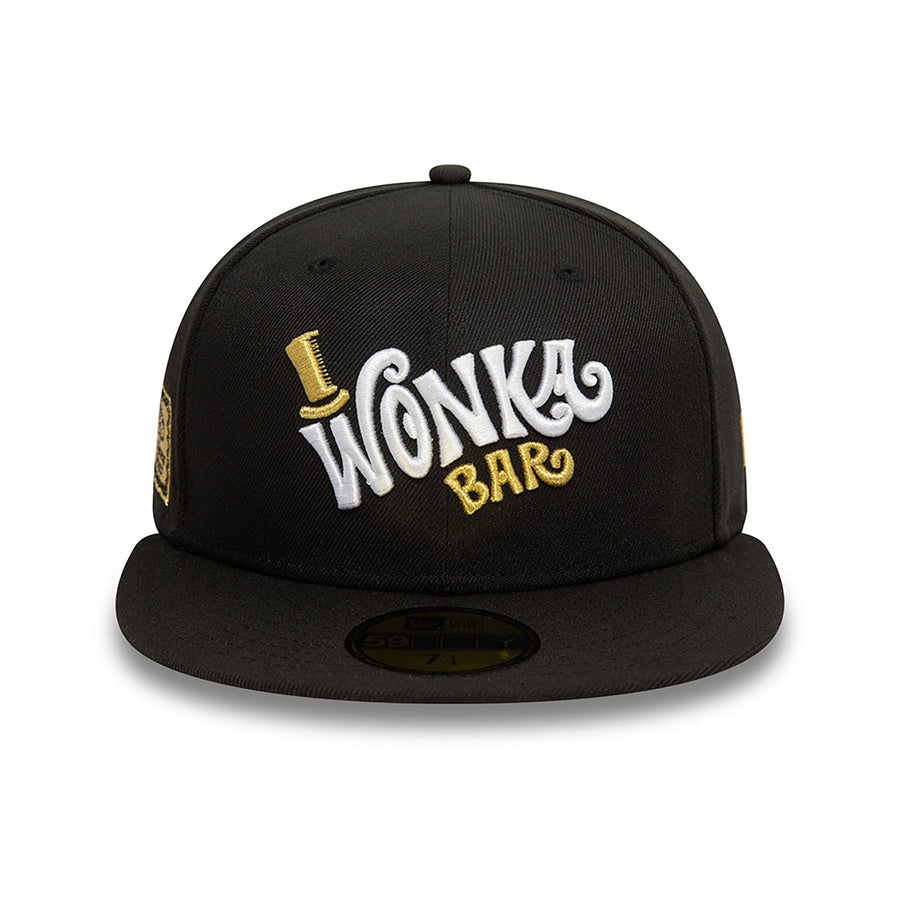 Willy Wonka 59FIFTY Wonka Bar Black Cap