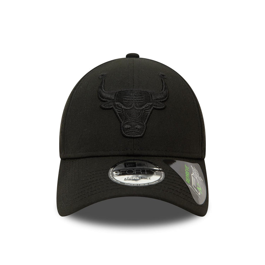 Chicago Bulls 9FORTY Repreve Outline Black Cap