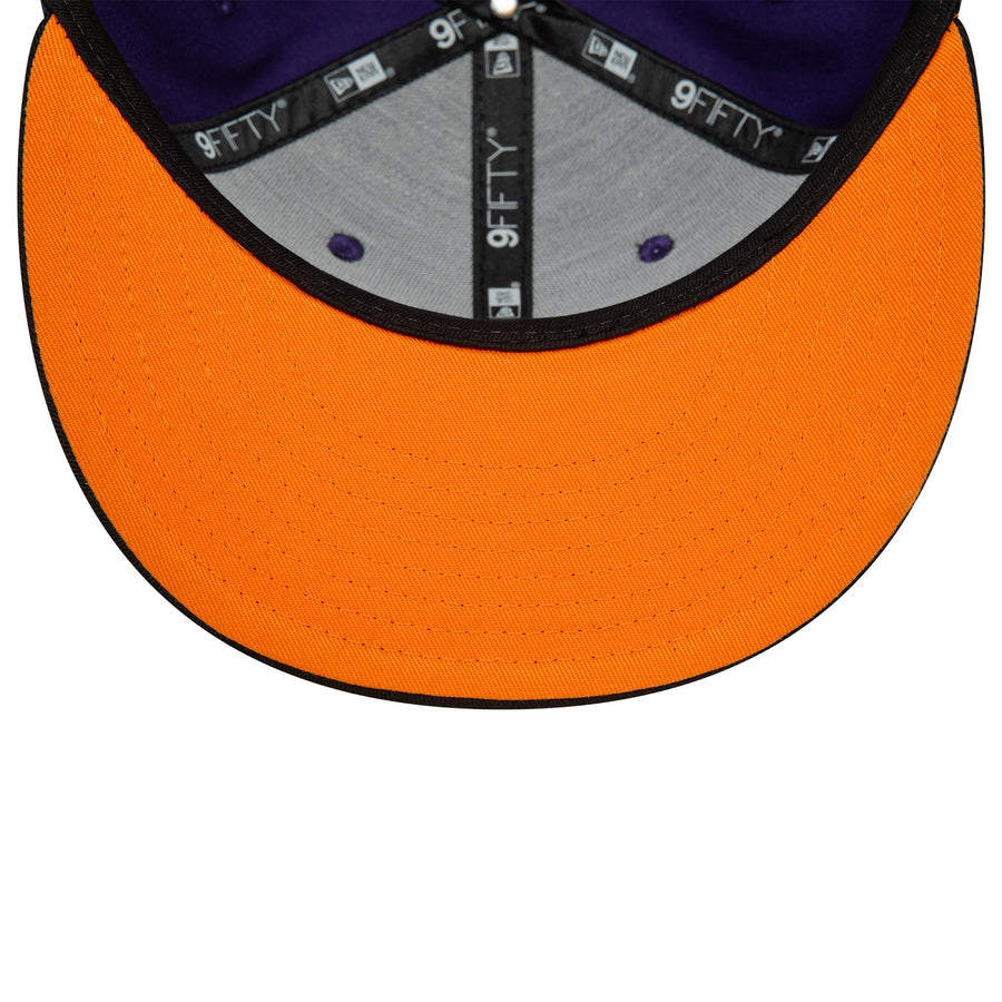 Phoenix Suns 9FIFTY NBA Rear Logo Snapback Purple Cap