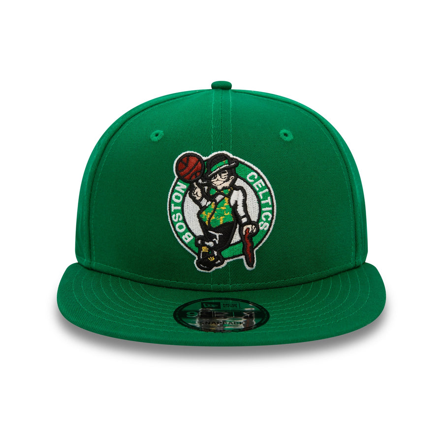Boston Celtics 9FIFTY NBA Rear Logo Snapback Green Cap