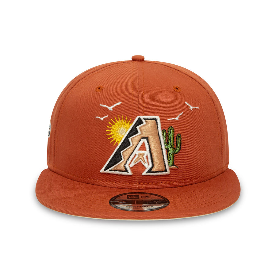 Arizona Diamondbacks 9FIFTY MLB Summer Icon Brown Cap