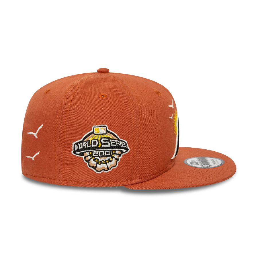 Arizona Diamondbacks 9FIFTY MLB Summer Icon Brown Cap